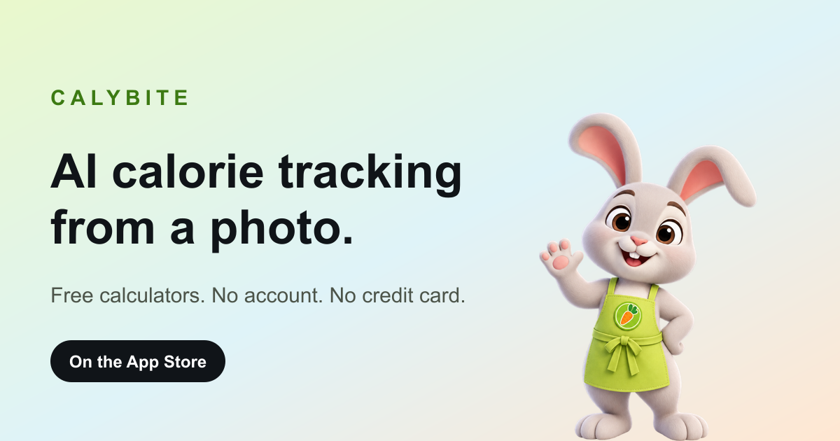 Calybite — AI calorie tracking from a photo